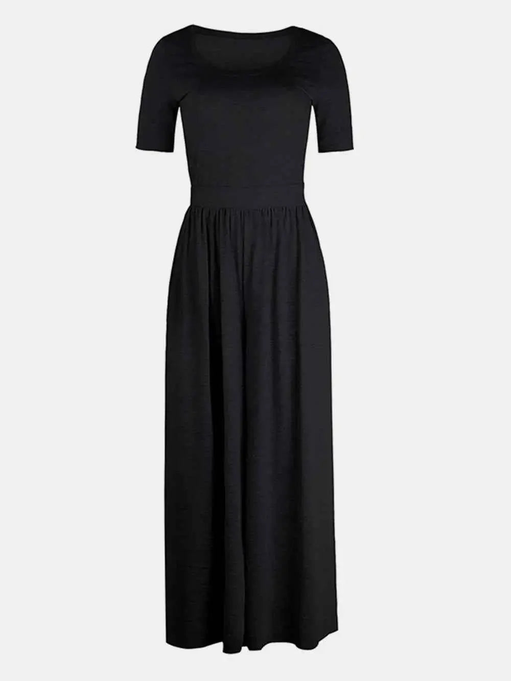 Short Sleeve Jumpsuit.