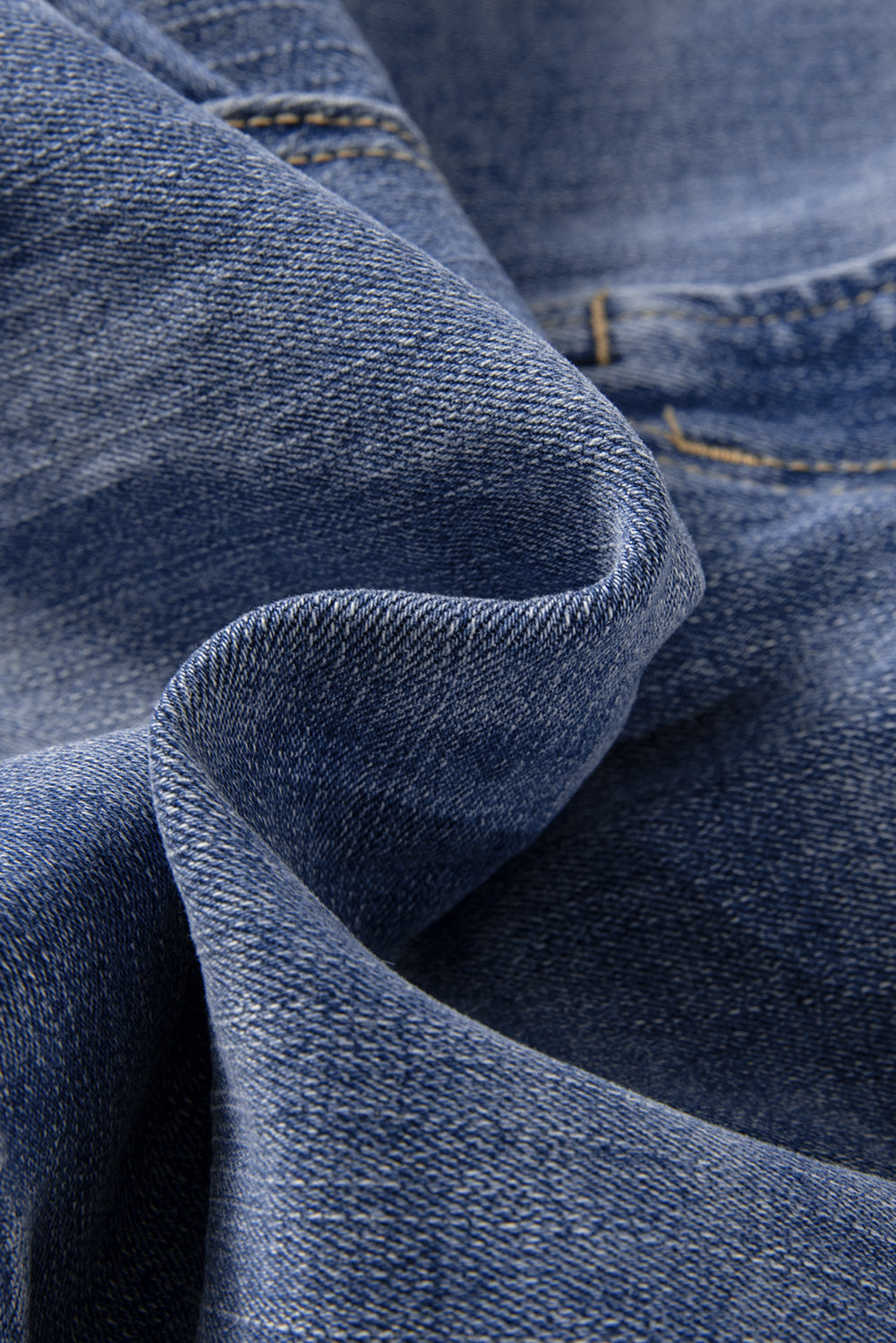 Ashleigh Blue Mineral Wash High Waist Bell Bottom Crop Jeans Dear-Lover Dropshipping