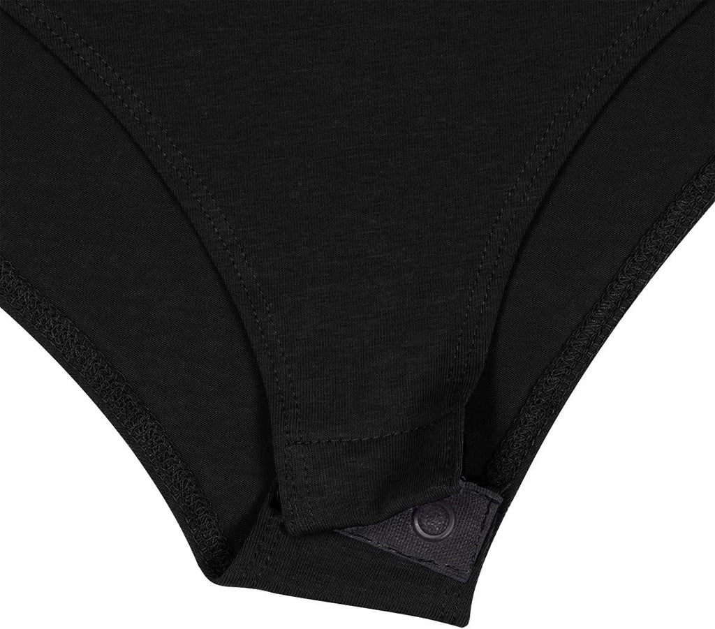 Natural Uniforms Long Sleeve Body Suit-Breathable Cotton Stretch