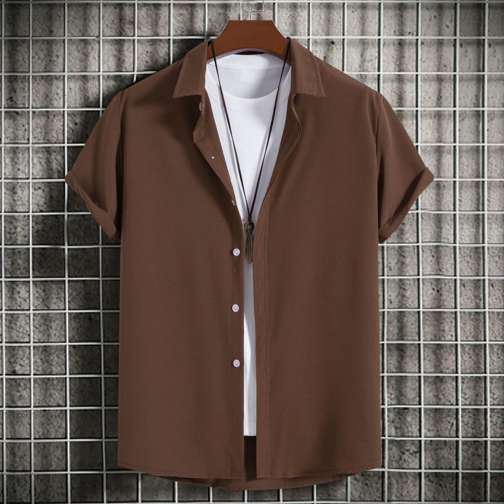 Casual Button-Up Shirt.