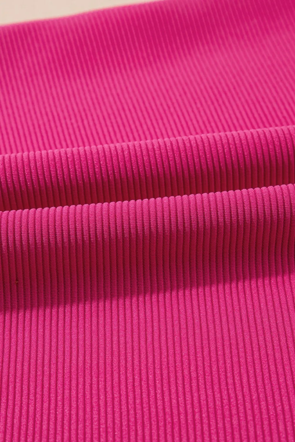 Flutter Sleeve Zipped Collar Top and Short Set.