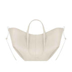 Leather bucket bag handbag tote bag