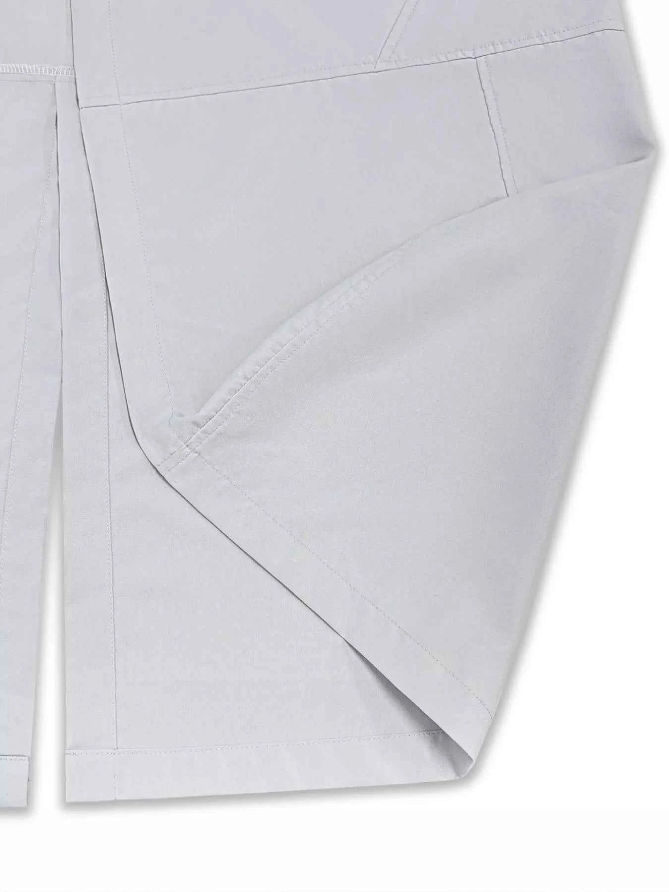 Button Up Hooded Longline Trench Coat