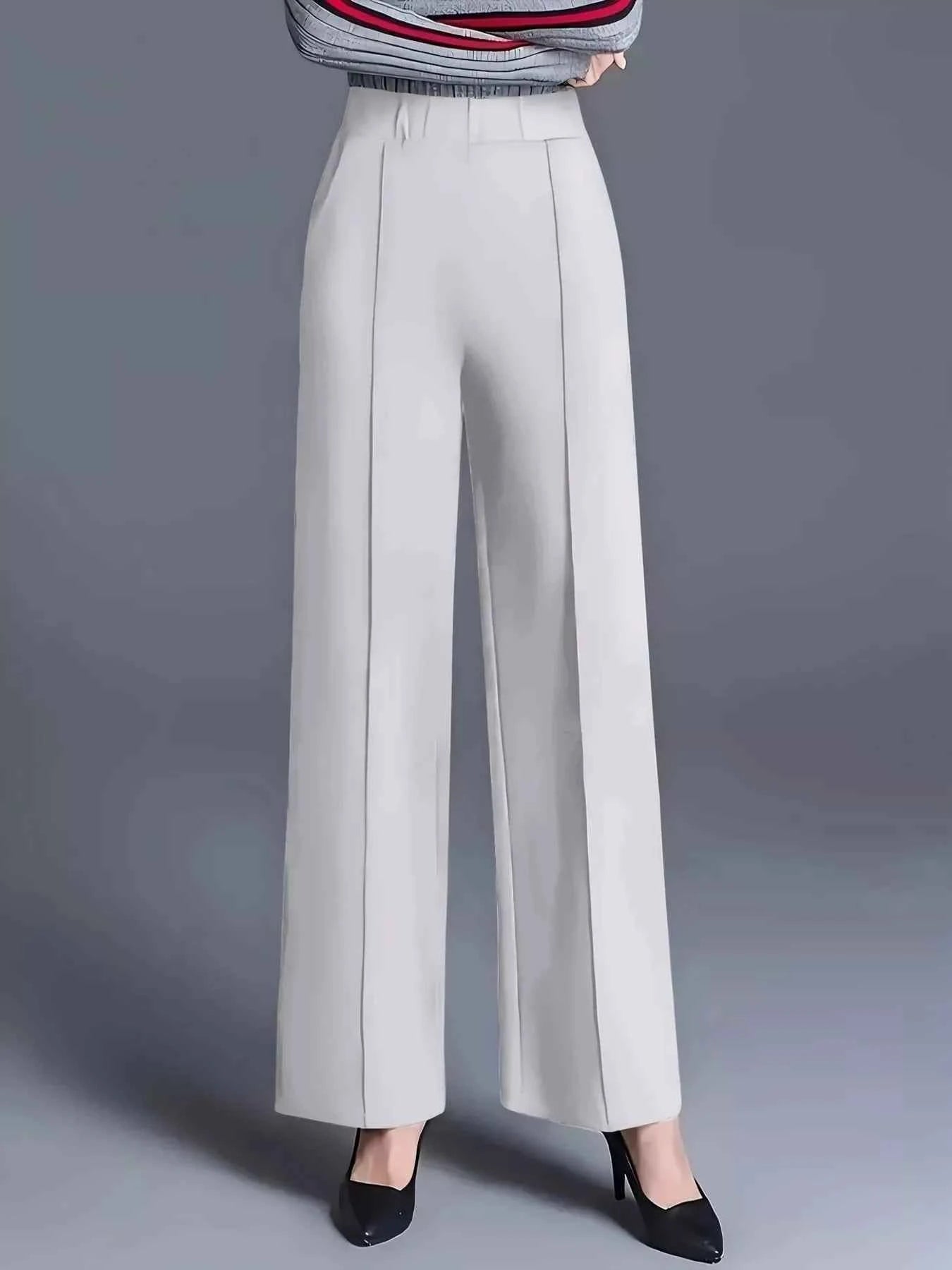 Wide Leg High Waist Pants