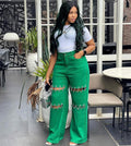 High Waist Denim Pants for Women eprolo