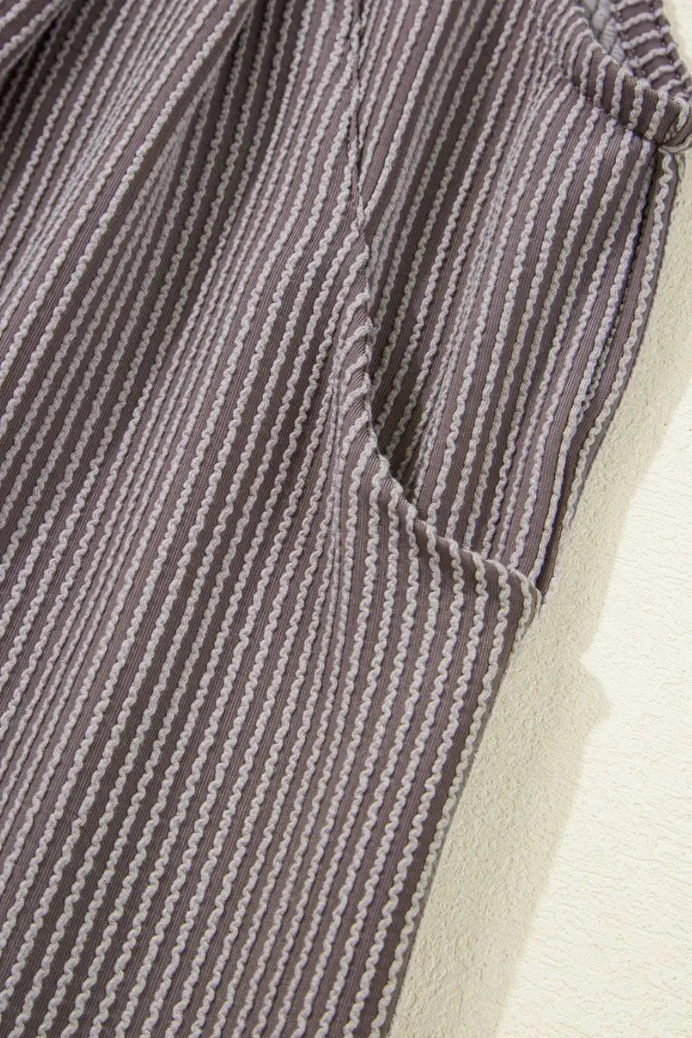 Corded Adjustable Straps Wide Leg Loose Overalls.