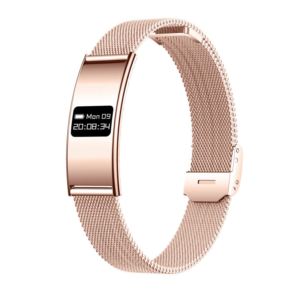 Smart Bracelet, Ultra-Thin Sports Band with Heart Rate, Blood Oxygen, Sleep & Female Menstrual Cycle Health Monitoring