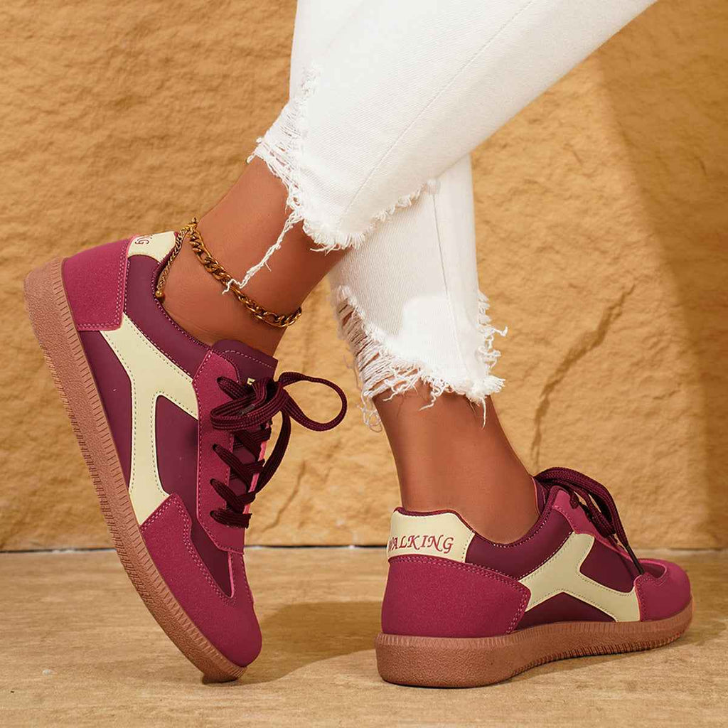 Women's flat shoes casual sports shoes single shoes shallow mouth board shoes