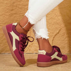 Women's flat shoes casual sports shoes single shoes shallow mouth board shoes