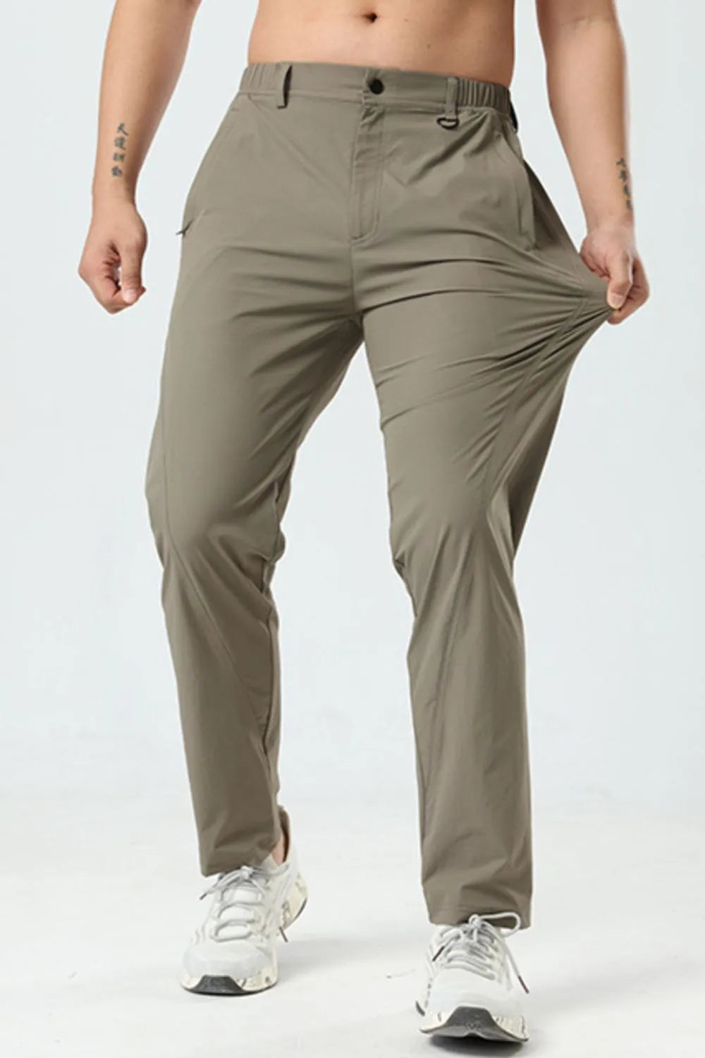 Men'sChinos Casual Pocketed Pants.