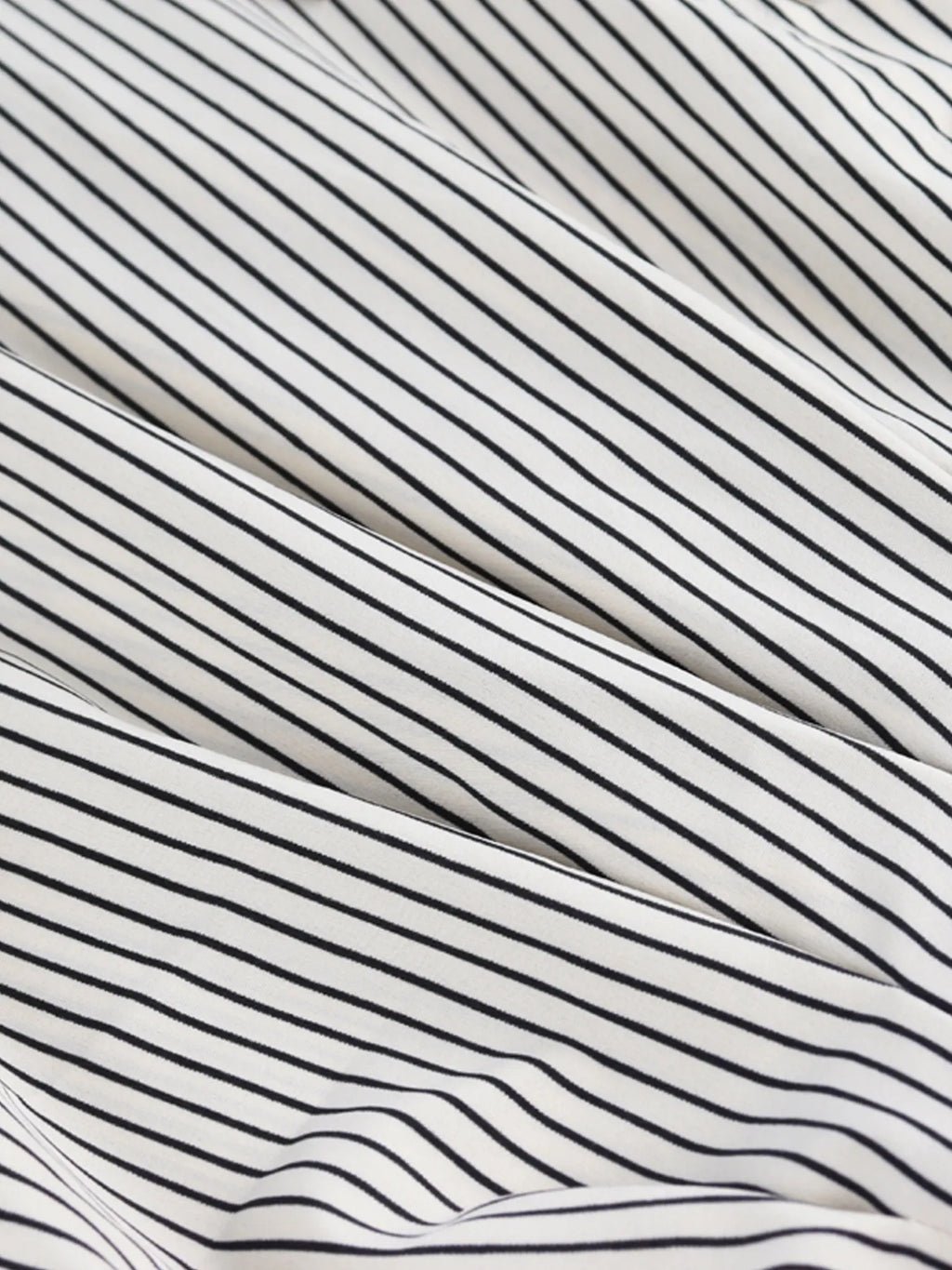 Striped Short Sleeve Button-Up Shirt.