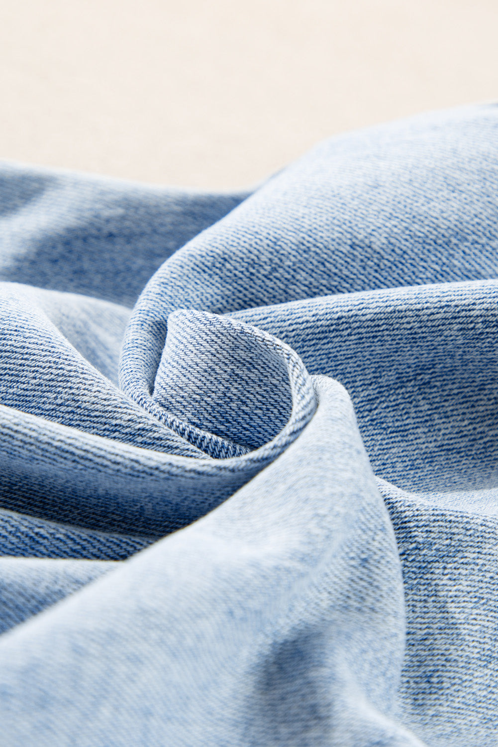 Beau Blue Light Wash Distressed Straight Jeans Dear-Lover Dropshipping