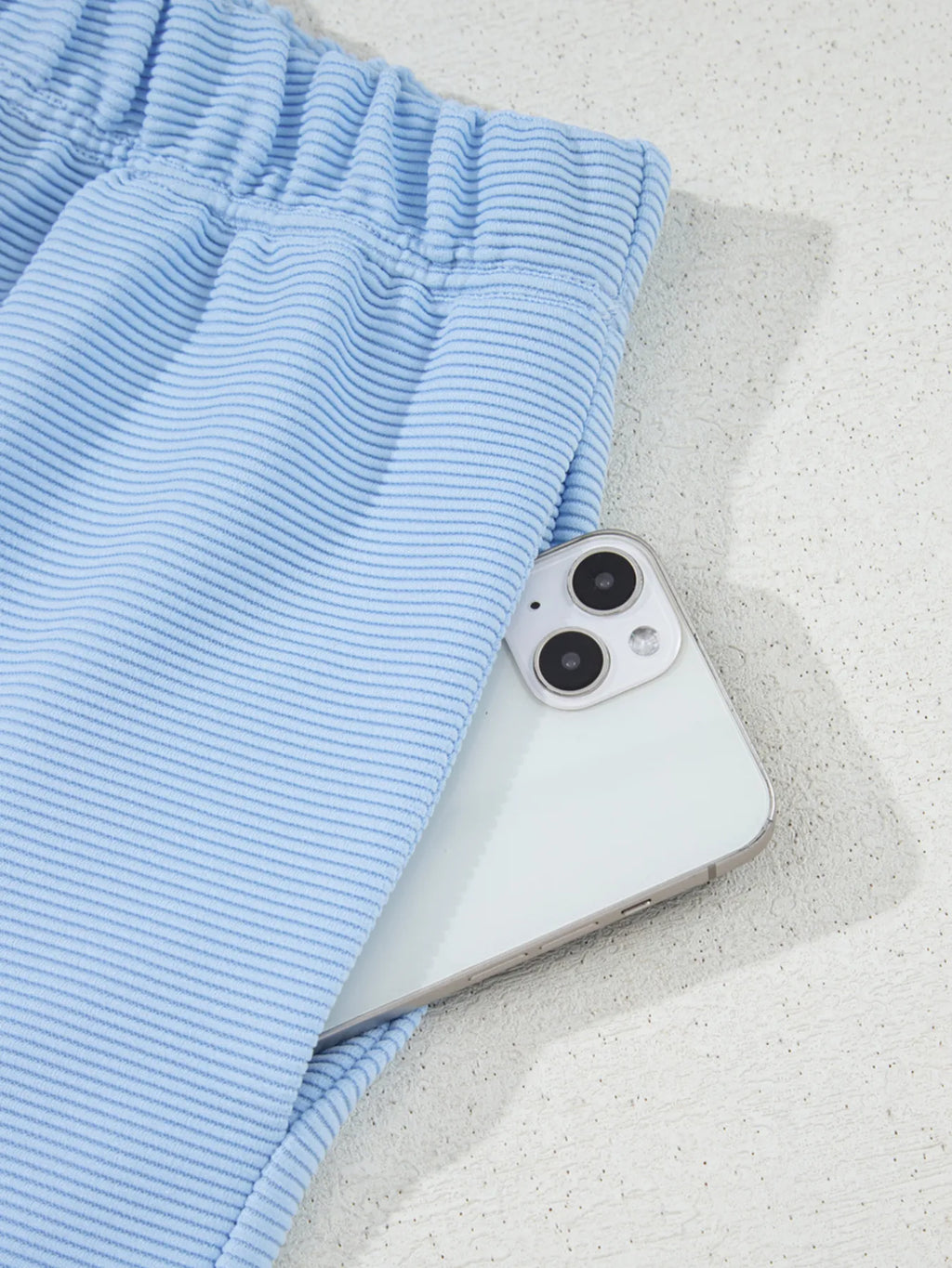 Half Zip Short Sleeve Polo and Shorts Set.