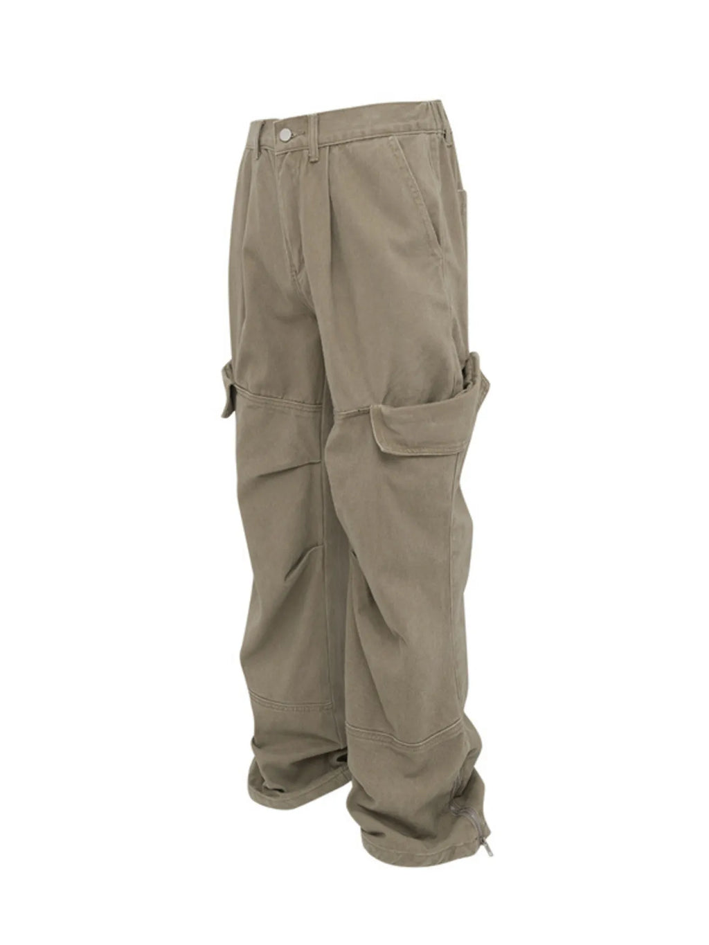 Men's Wide Leg Cargo Pants.