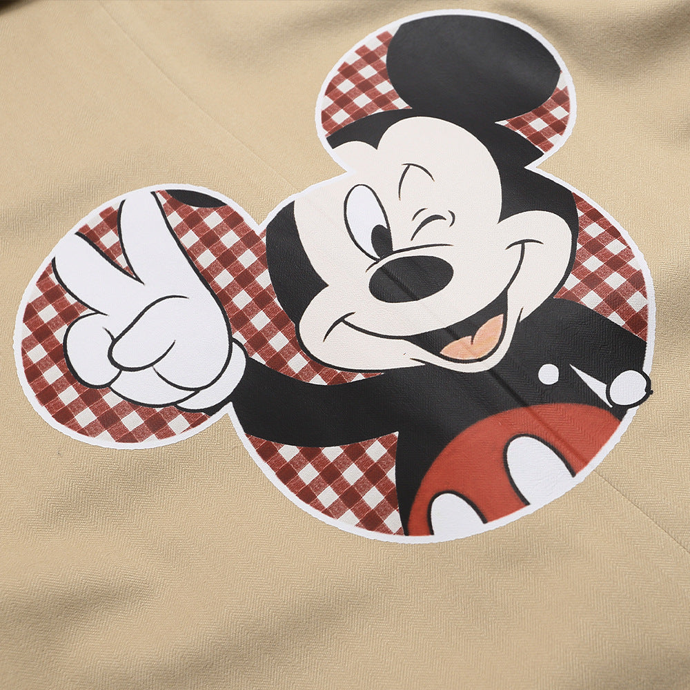 Cartoon Mickey Mouse printed jacket