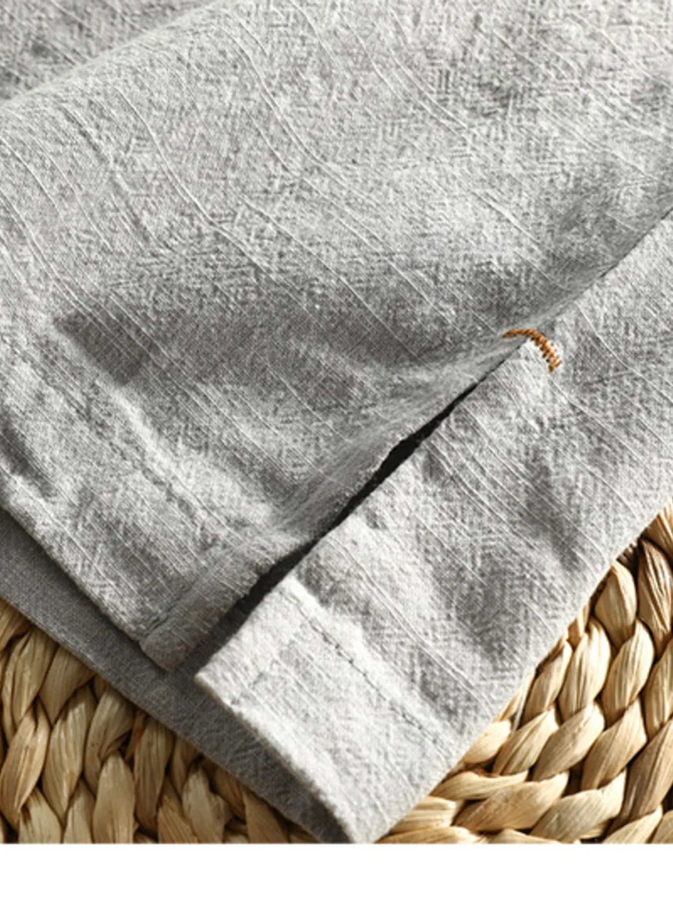 Grey Cotton Short Sleeve Polo Plus Size for men.