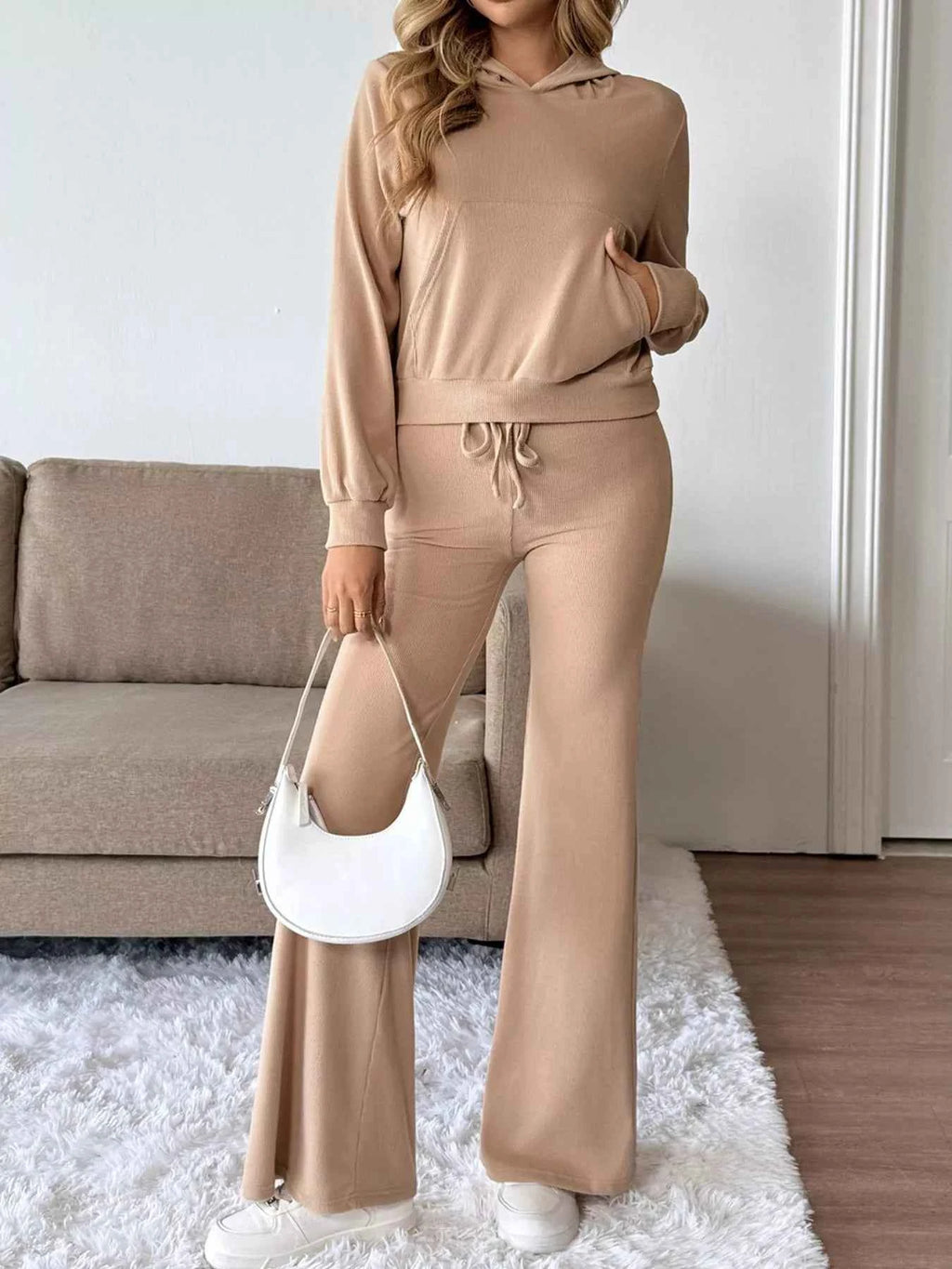 Long Sleeve Hoodie and Pants Set.