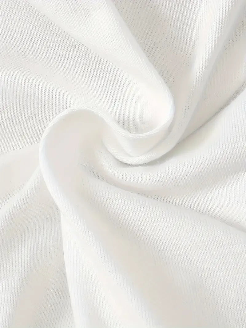 Children's Hat and Plaid Short Sleeve One-Piece Romper.