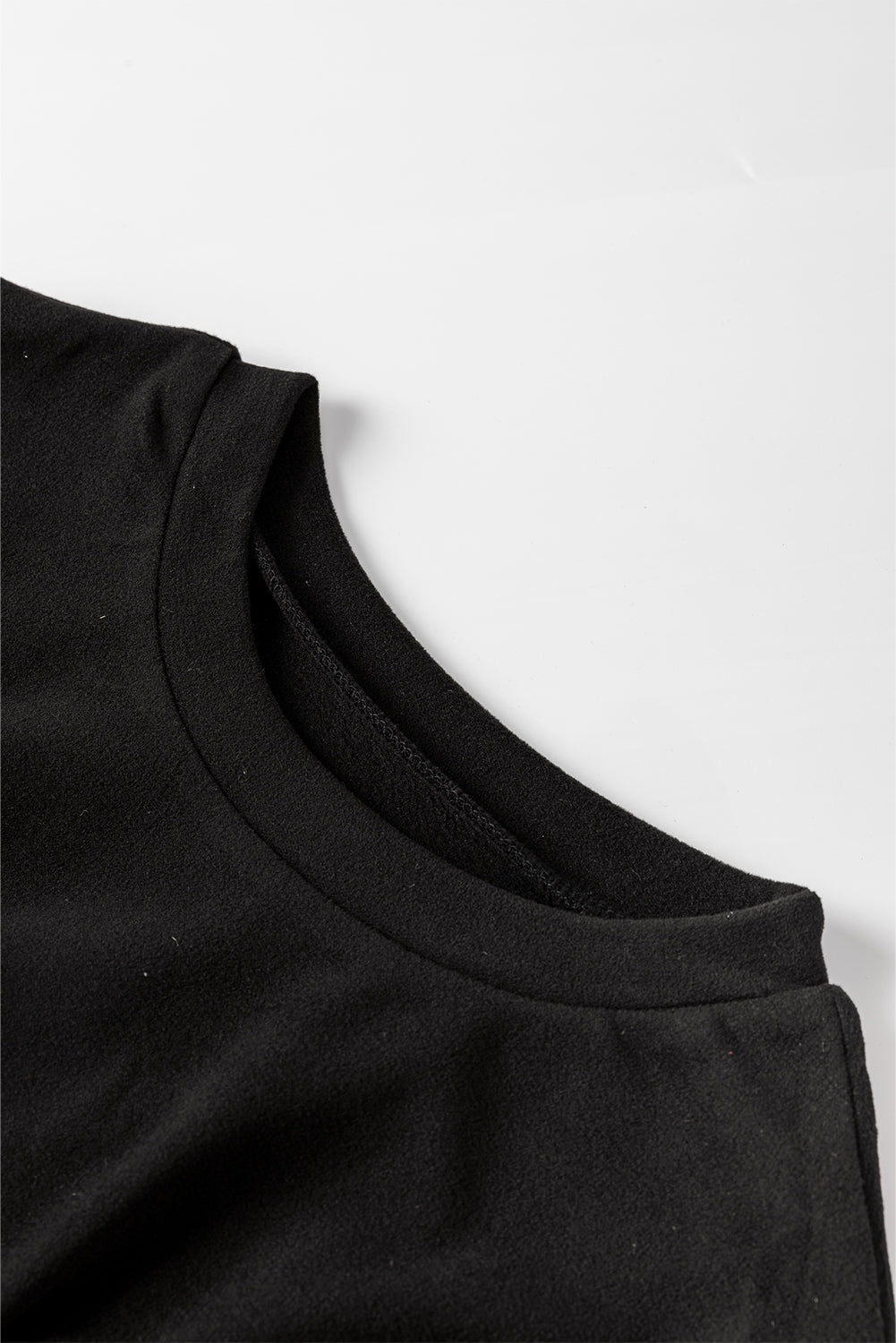 Black Sequin Puff Sleeve Shift Mini Dress Dear-Lover Dropshipping