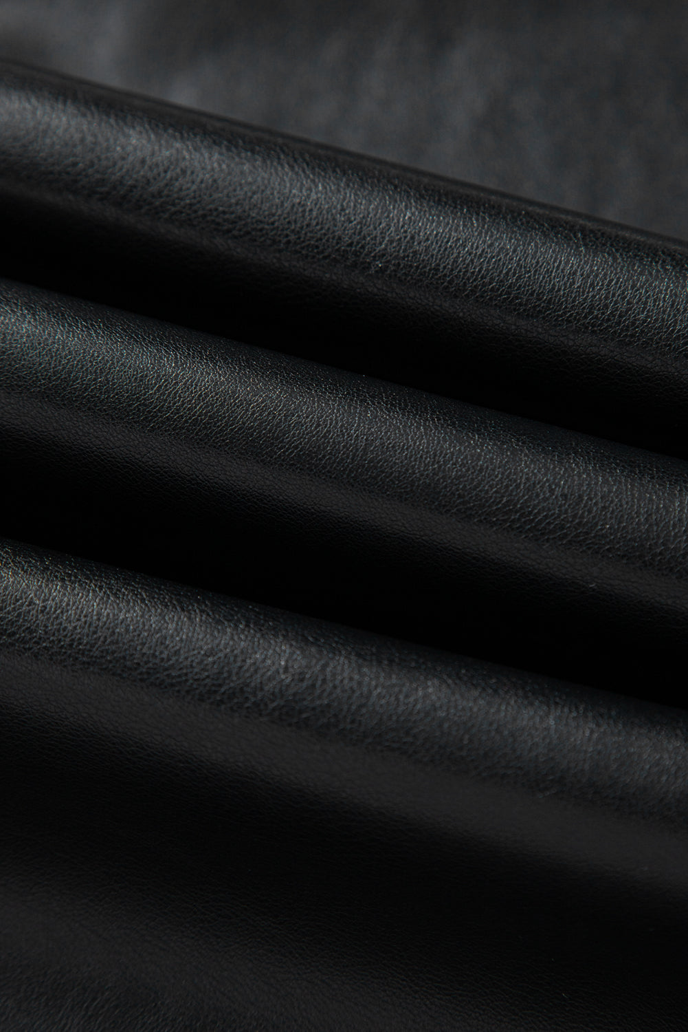 Black Faux Leather Side Slit Maxi Skirt Dear-Lover Dropshipping