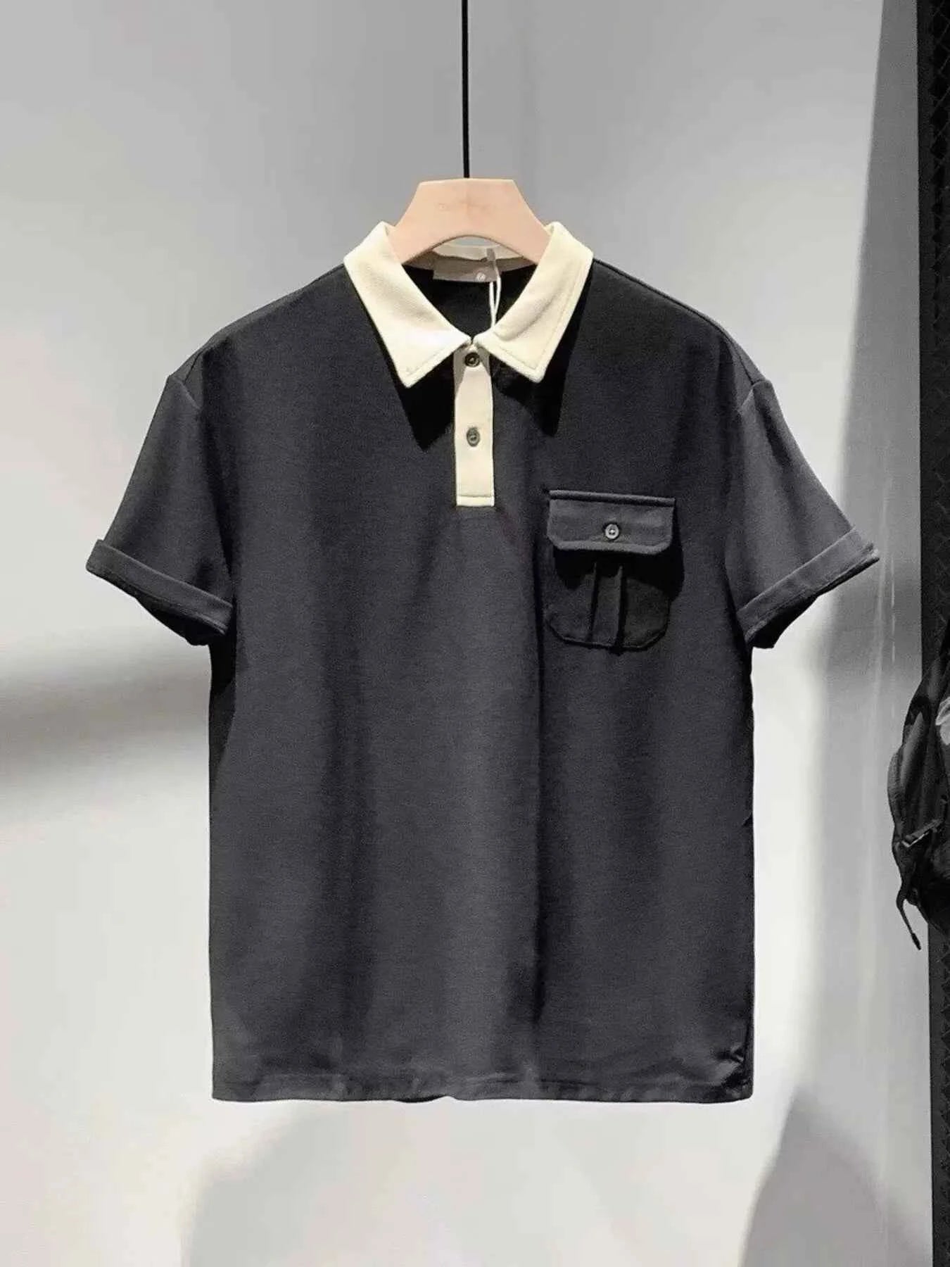 Men's Button Detail Short Sleeve Polo