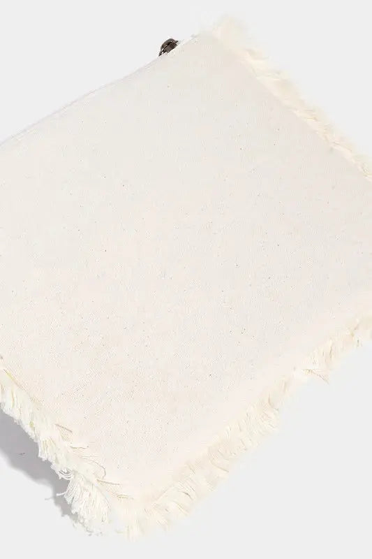 Evil Eye Fringe Cosmetic Bag WOMEN.