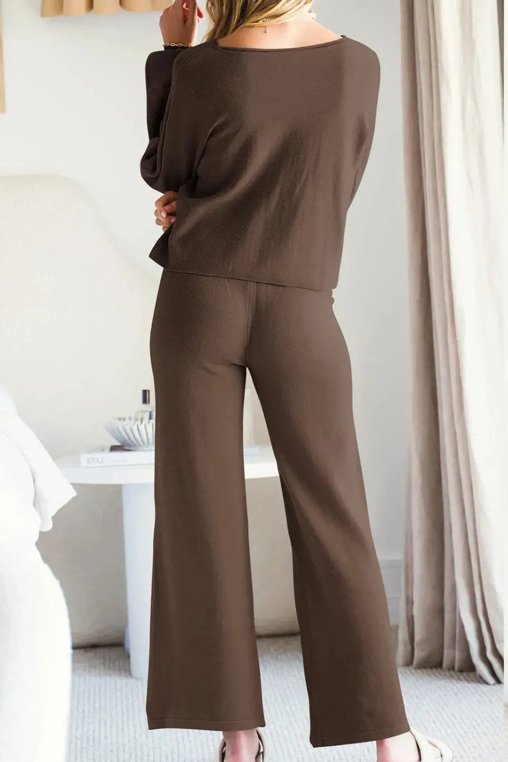 Long Sleeve Top and Pants Set WOMEN.