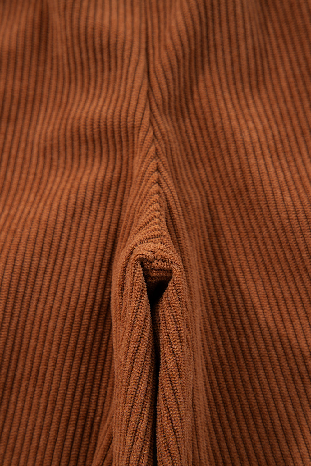 Chestnut Drawstring Elastic Waist Casual Corduroy Pants Dear-Lover Dropshipping