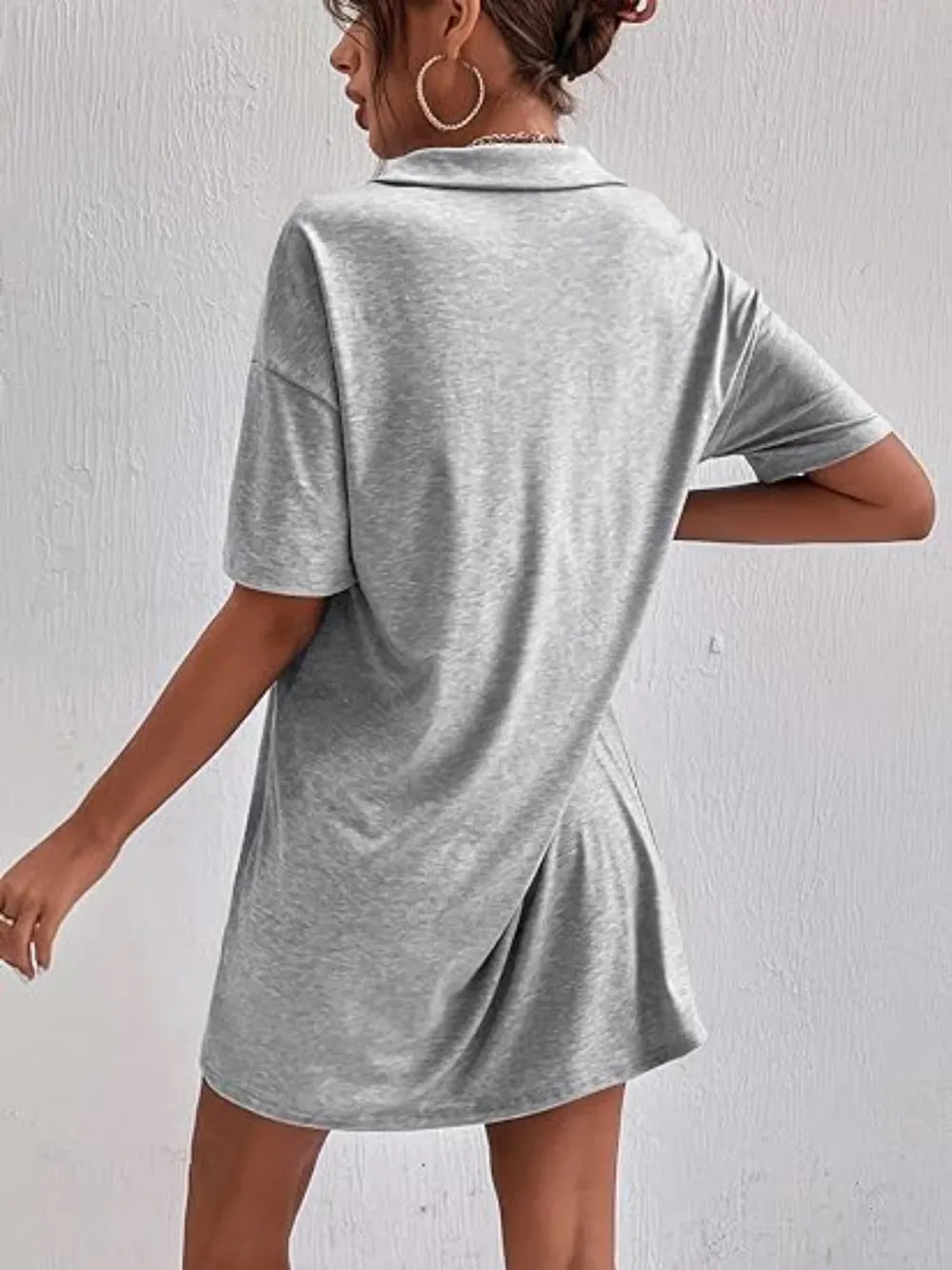 Johnny Collar Short Sleeve Polo Dress.