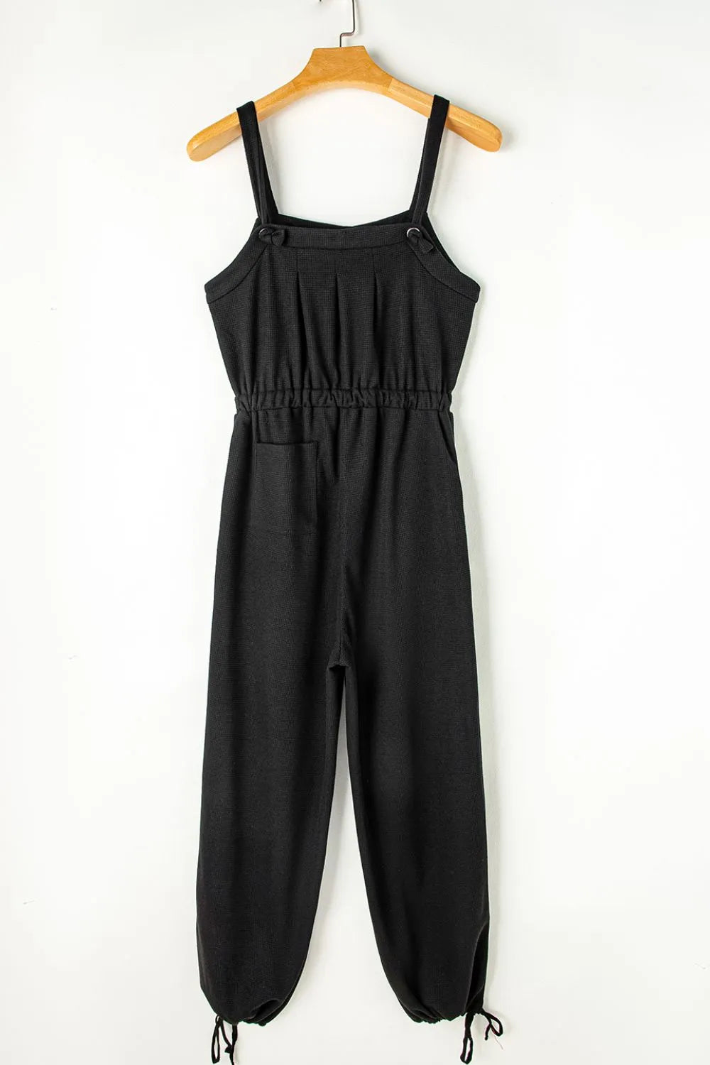 Straps Button Jumpsuit.