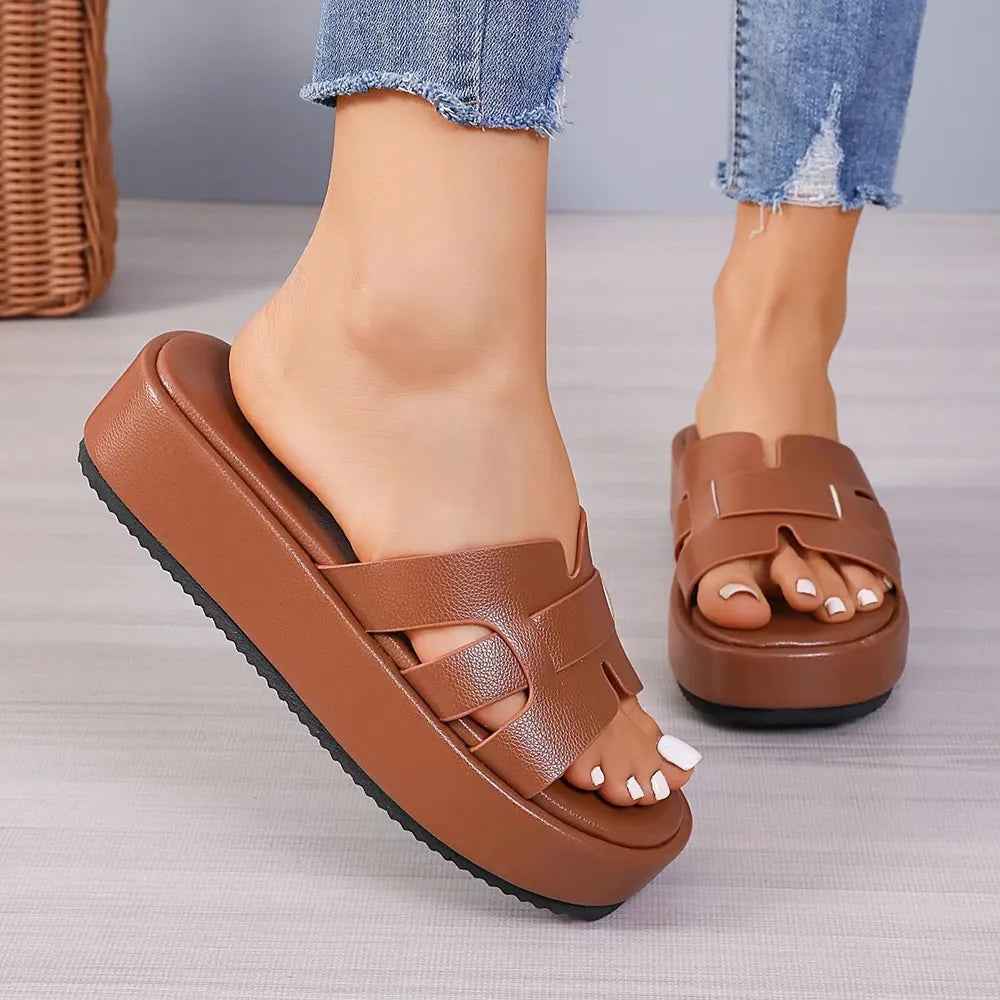 Open Toe Platform Sandals