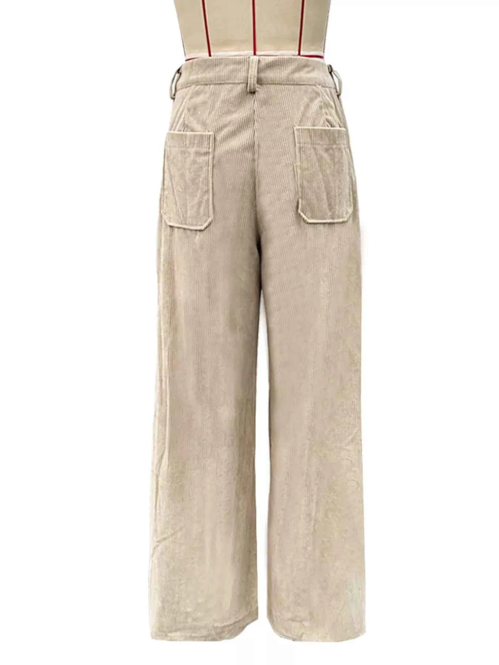 Wide Leg Corduroy Pants
