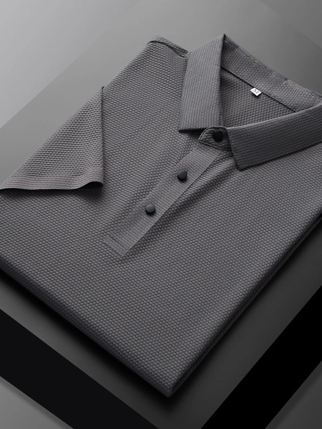 Men's Plus Size Short Sleeve Polo Shirt.