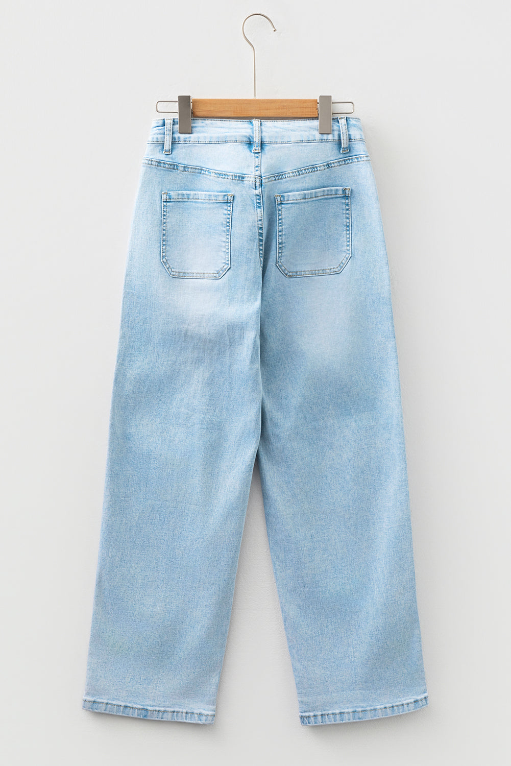 Myosotis Exposed Stitch Detail Drawstring Barrel Jeans Dear-Lover Dropshipping