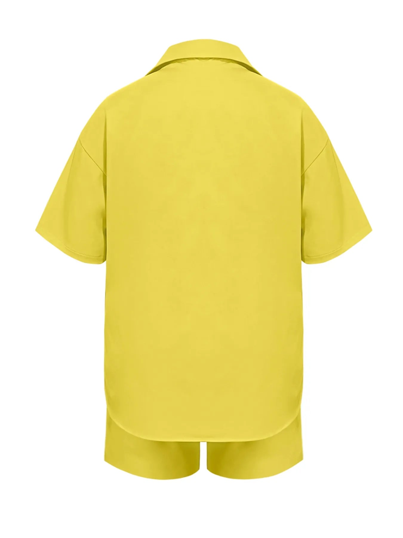 Plus Size Short Sleeve Top and Shorts Set - CHIC TB