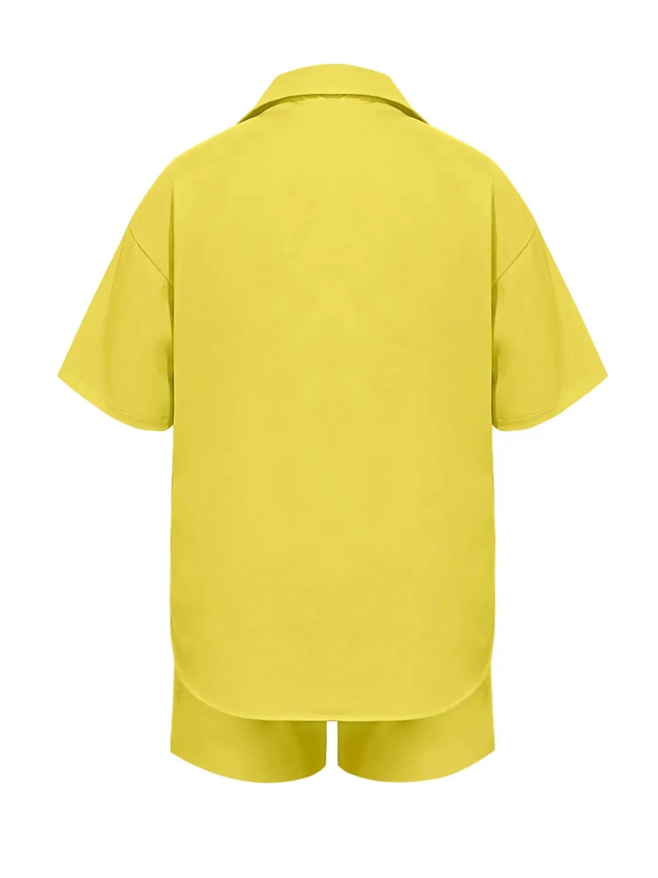 Plus Size Short Sleeve Top and Shorts Set.