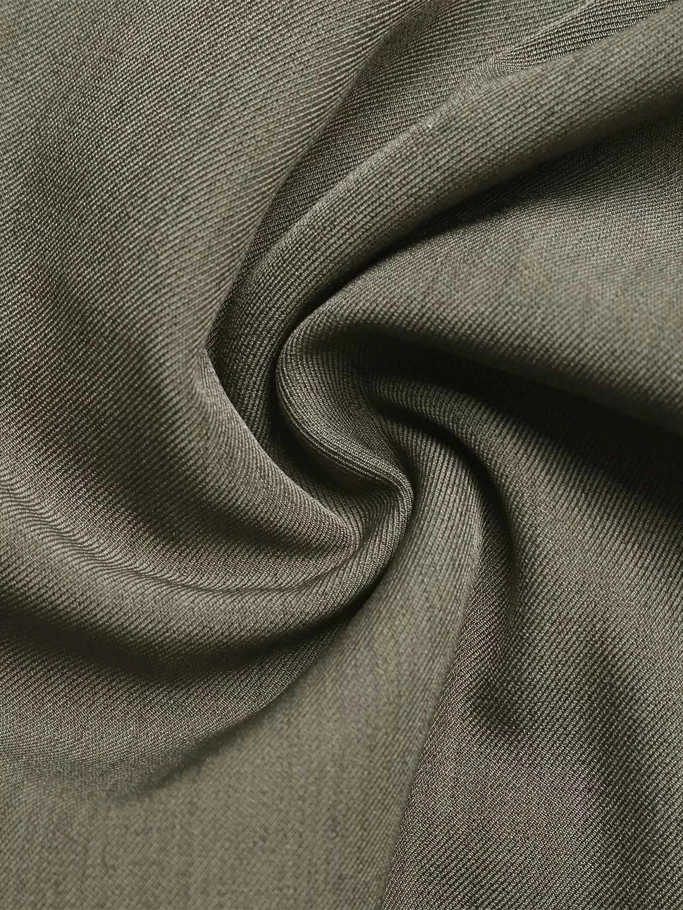 Contrast Trim Button-Up Jacket