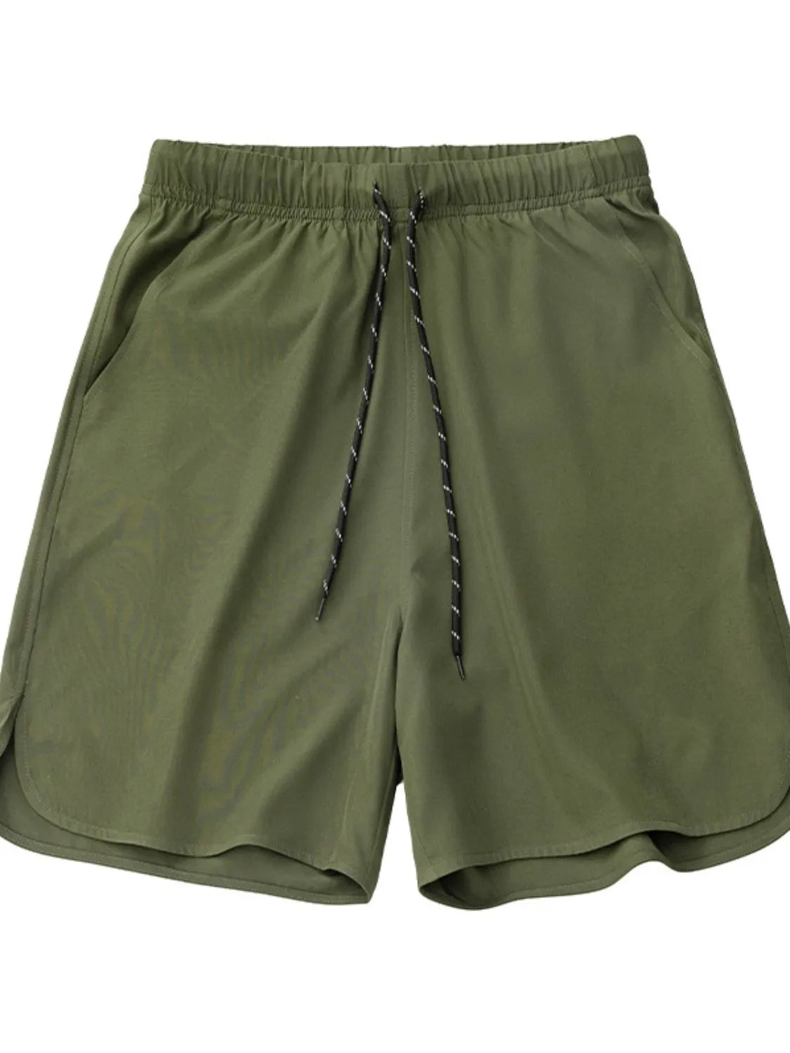 Men's Plus Size Drawstring Shorts.
