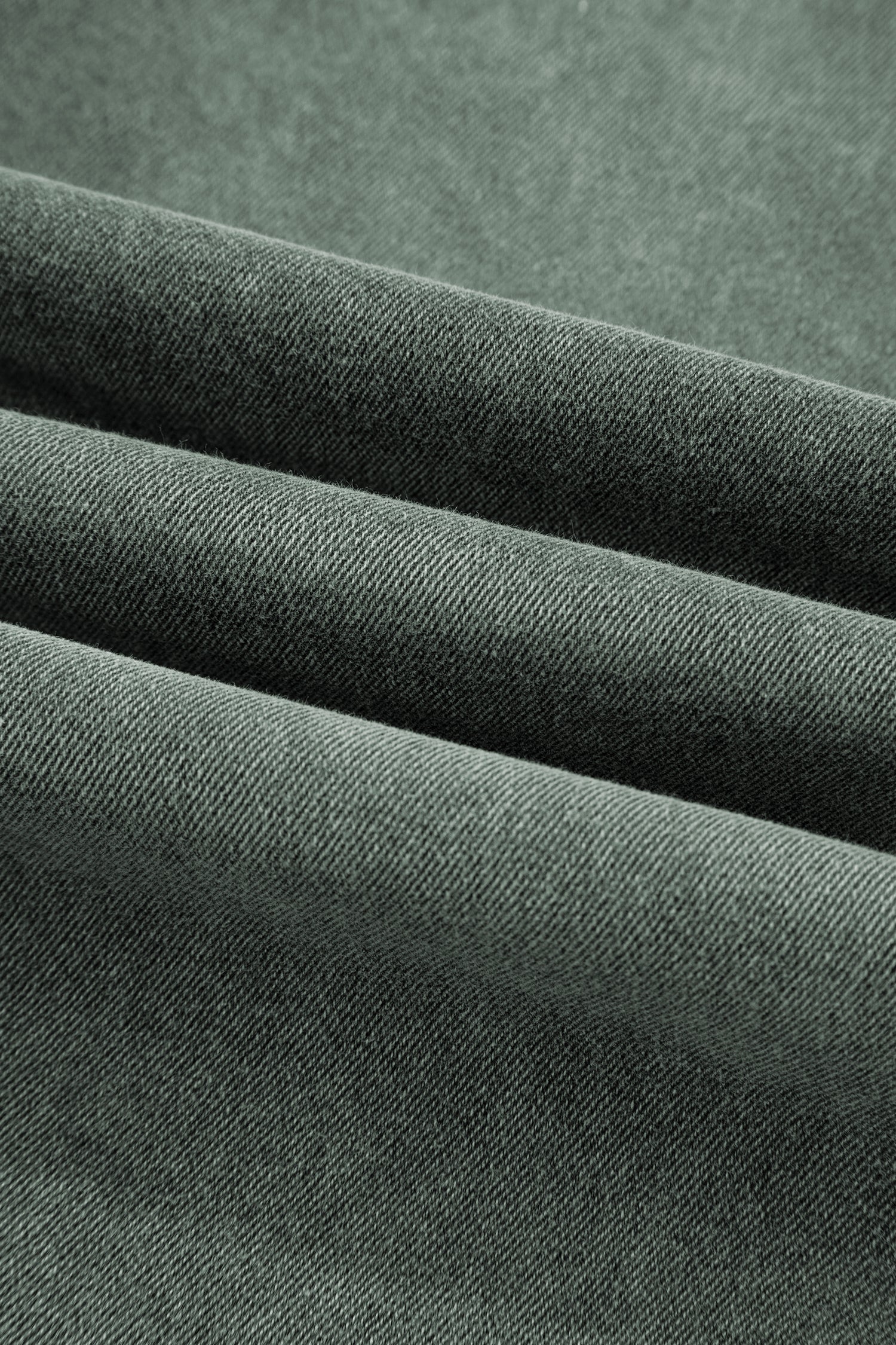 Four Leaf Clover Slight Distressed Raw Edge Wide Leg Jeans