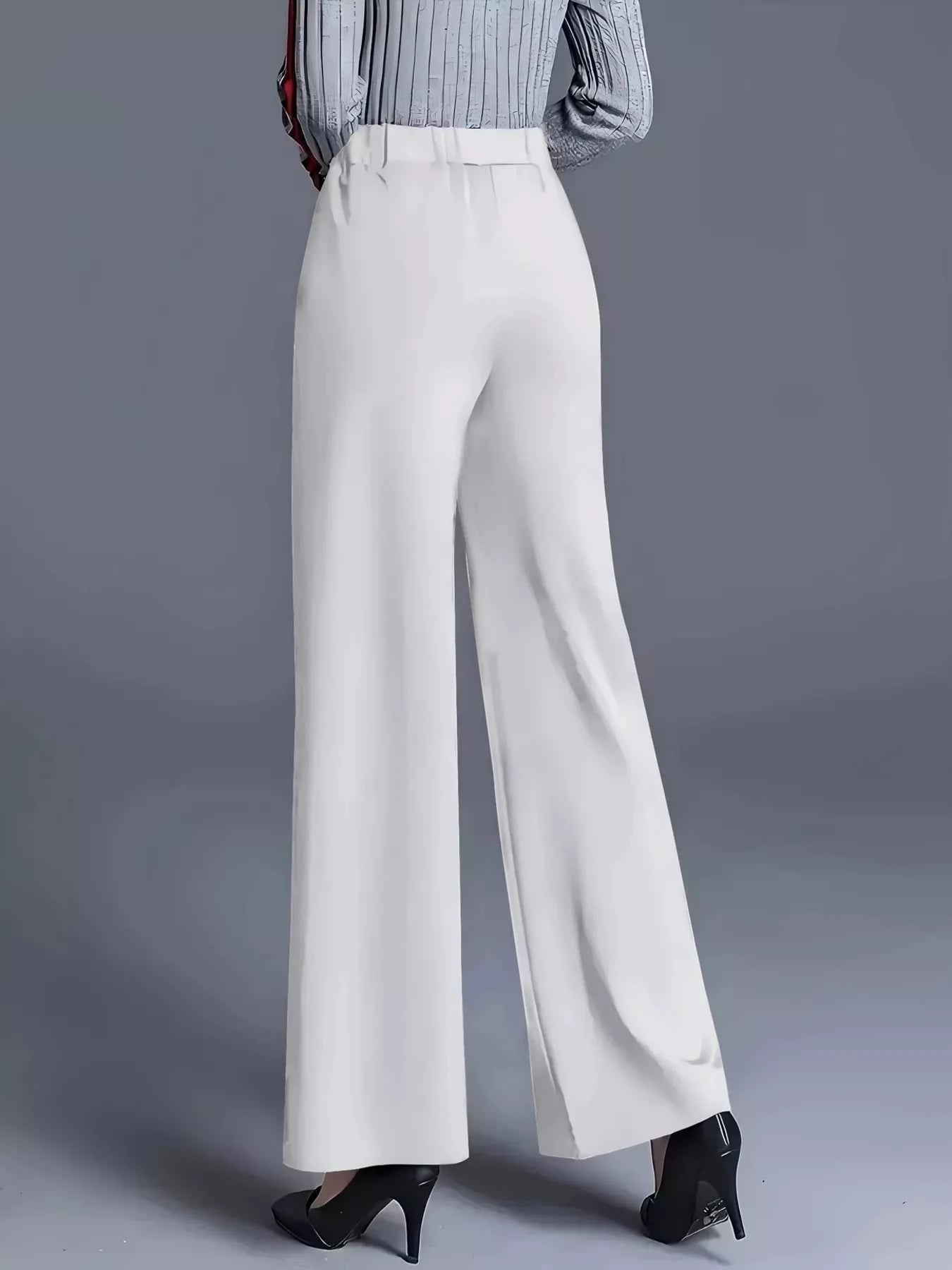 Wide Leg High Waist Pants