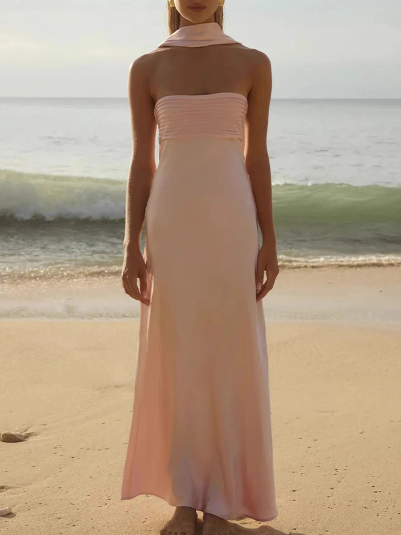Tube Mermaid Maxi Dress.