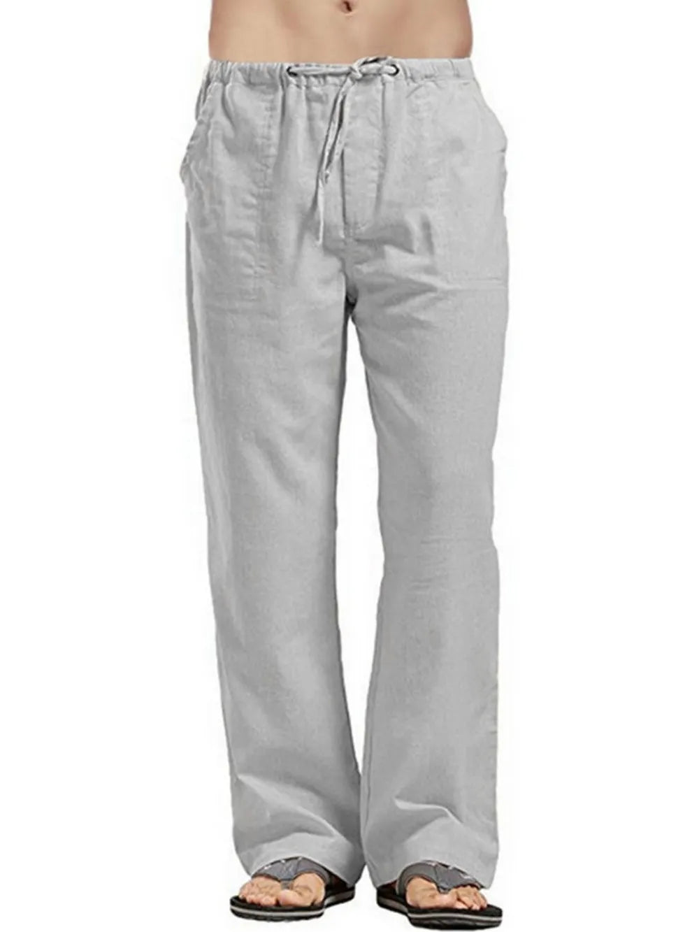 Men's Straight Leg Pants Plus Size.