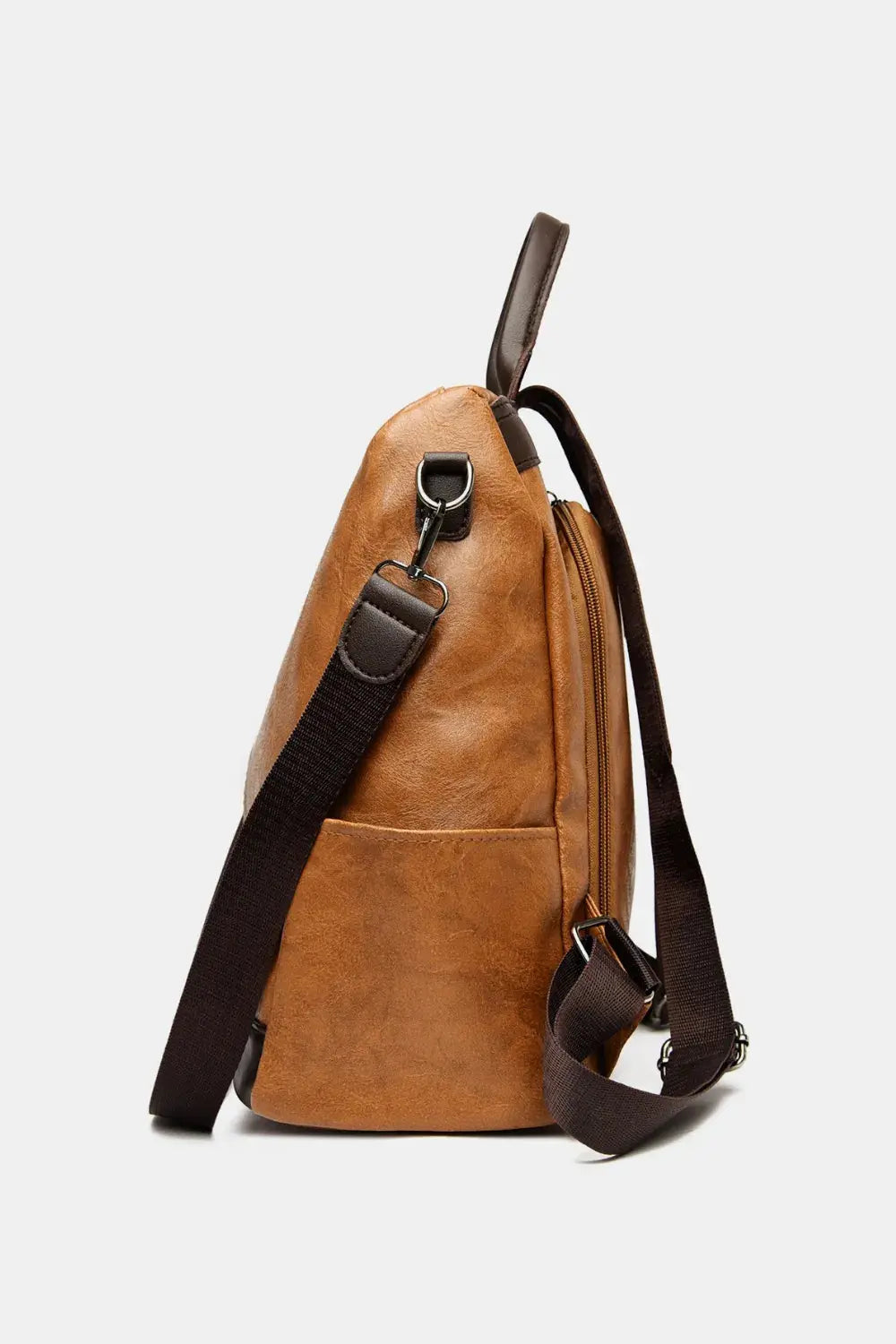 PU Leather Backpack Bag.