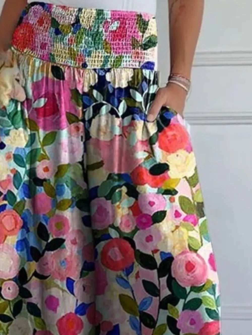 Wide Leg Pants with Pockets full size.