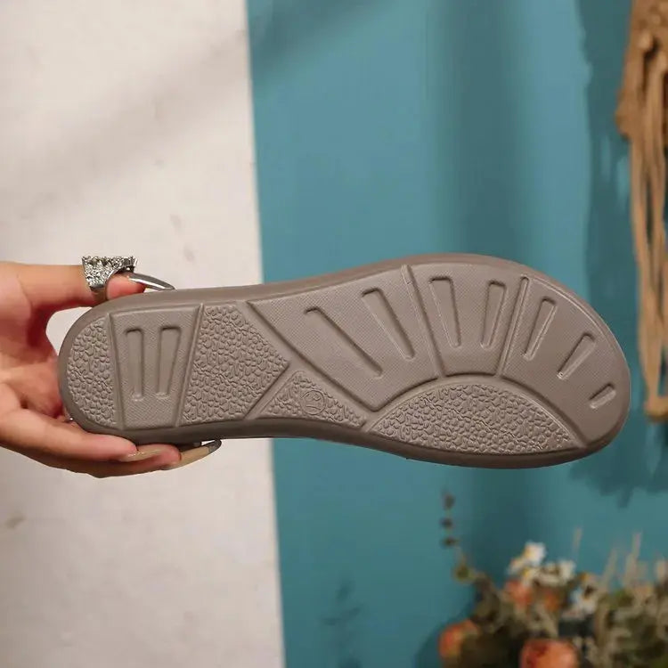 Bohemian Spiral Print Multicolor Slip-Ons.