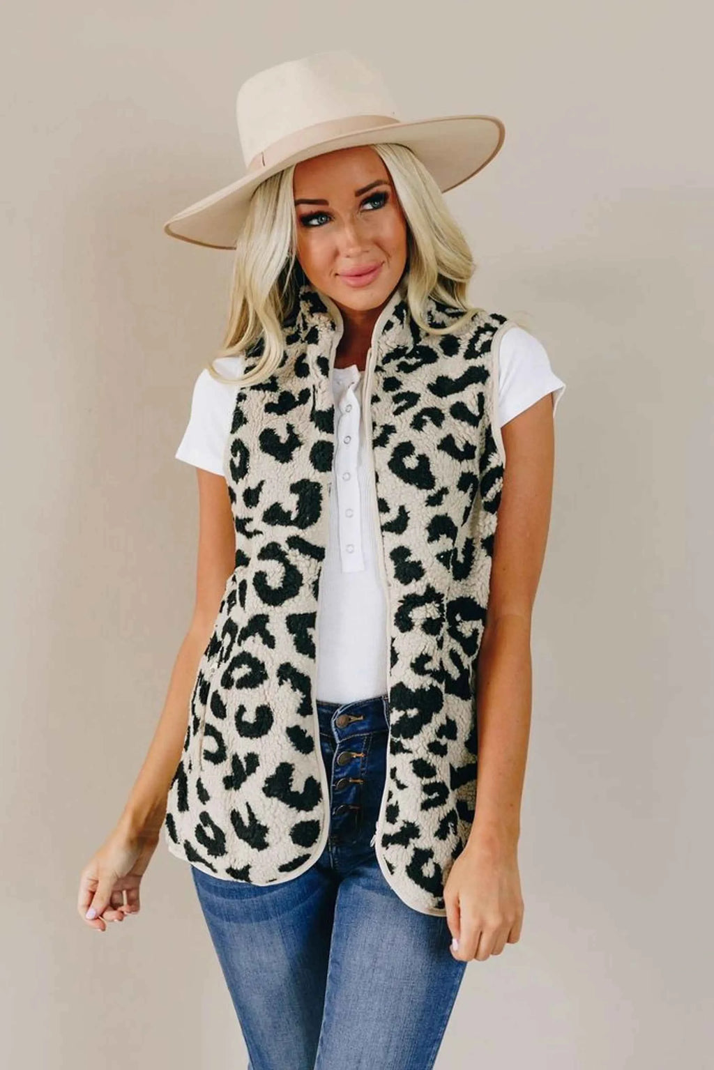 Killer Instincts Leopard Fur Vest