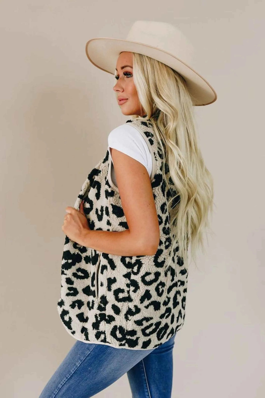 Killer Instincts Leopard Fur Vest