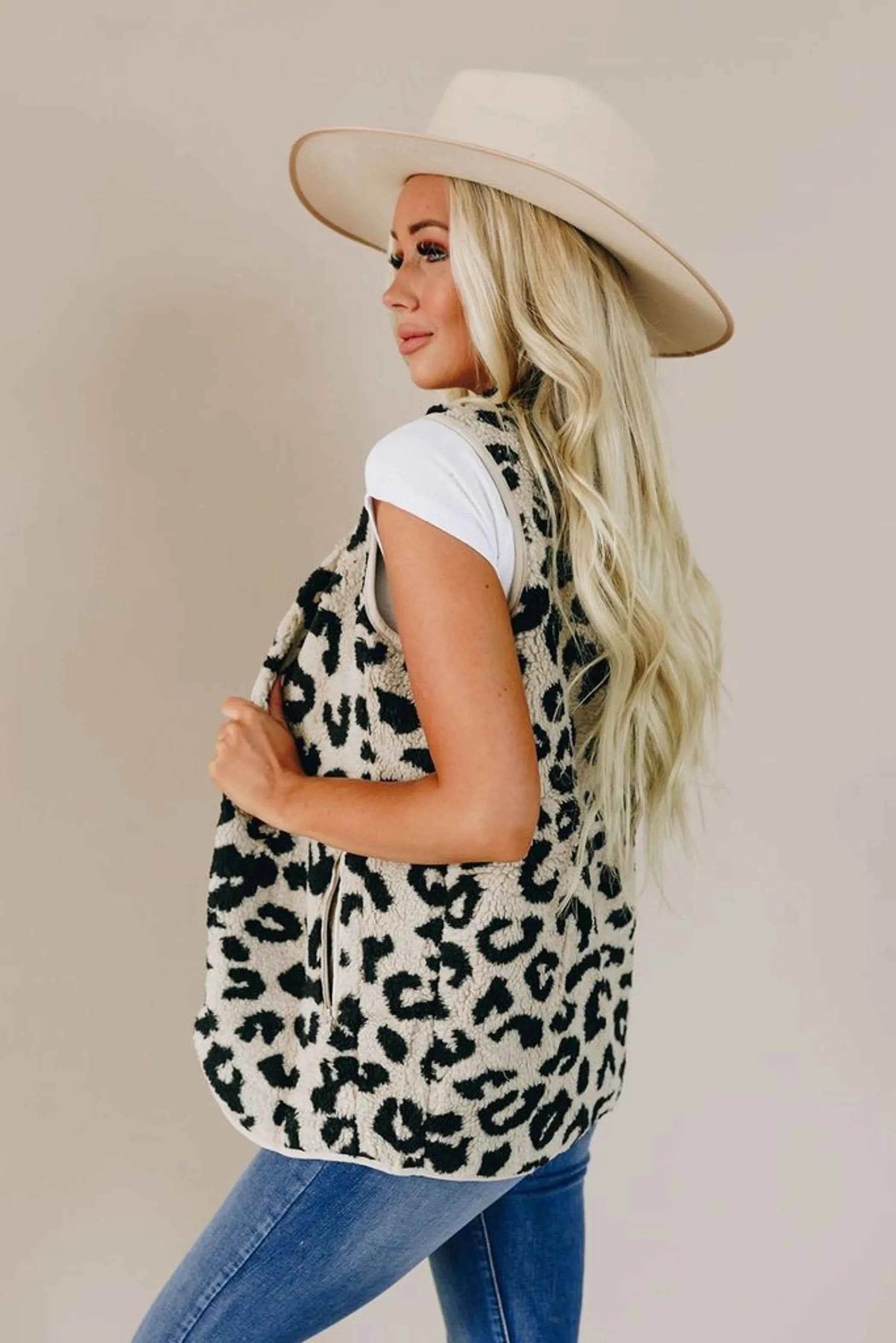 Killer Instincts Leopard Fur Vest