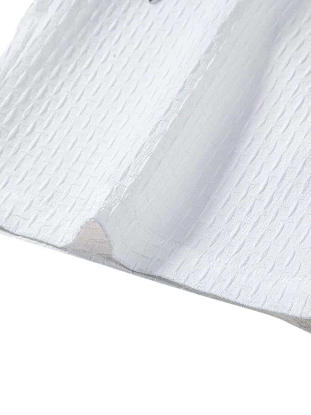 Men's Classic Textured Shorts with Elastic Waist.