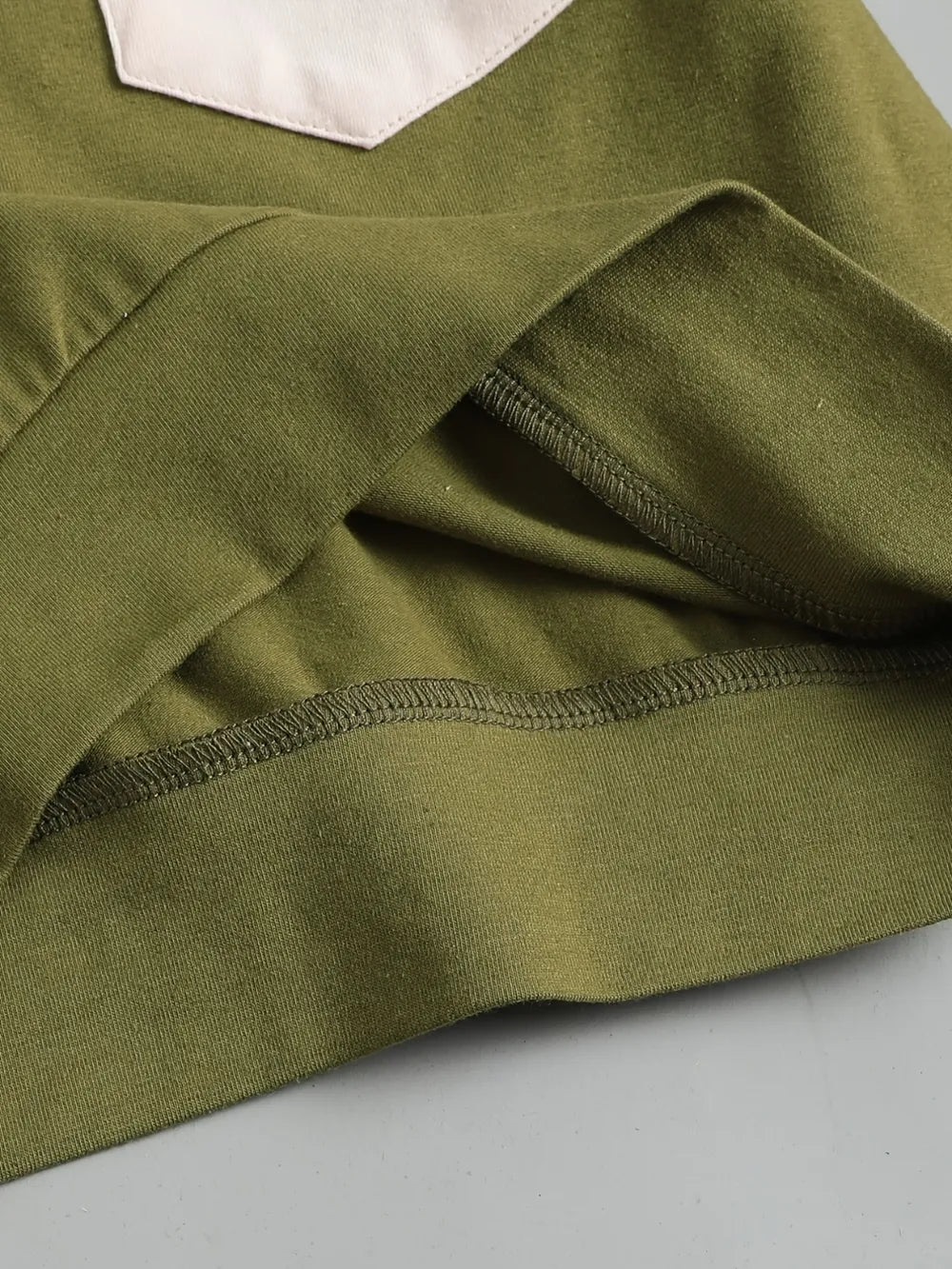 Children's Color Block Top and Pants Set.